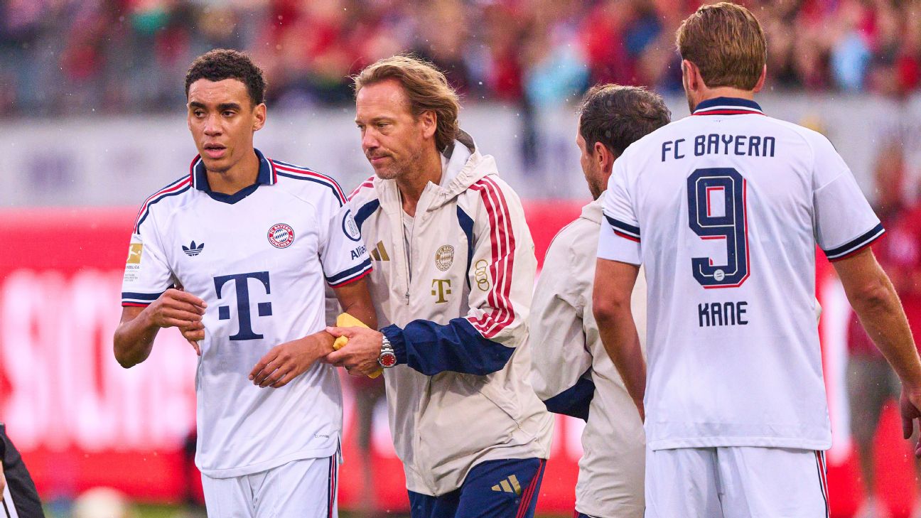 Jamal Musiala ยังฟื้นตัวได้ดี แต่ชวดช่วย Bayern Munich เปิดบุนเดสลีกาพบ Stuttgart รูปประกอบข่าวฟุตบอล