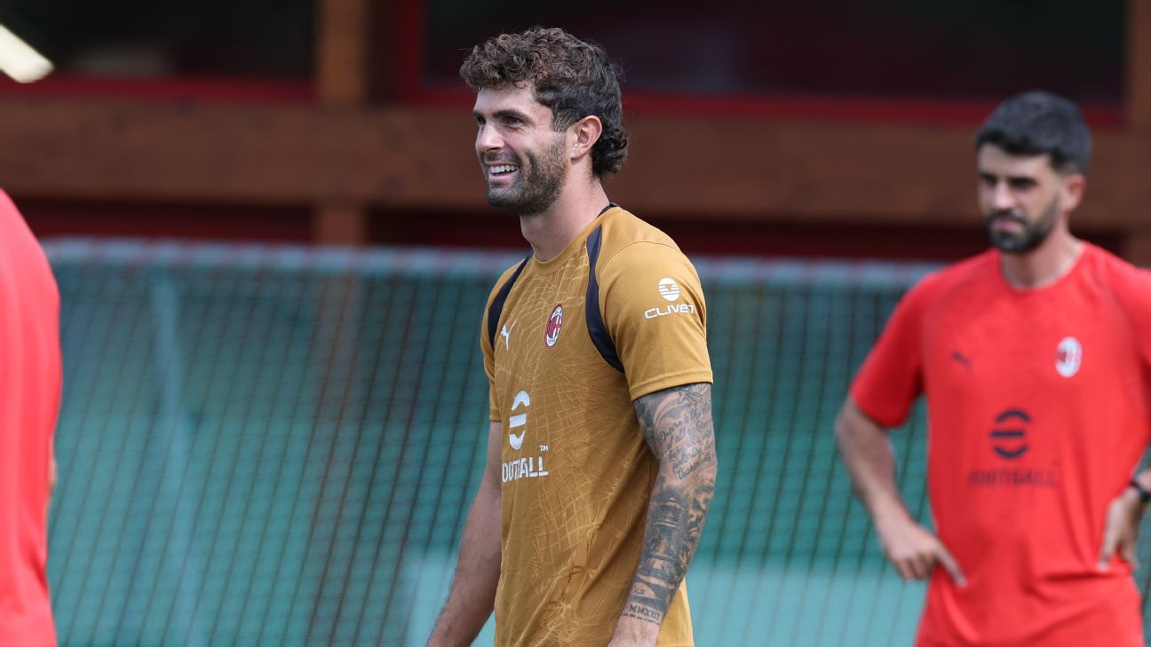 สเปอร์สเล็งดึง Christian Pulisic จาก AC Milan หลังยื่นสอบถามตลาดรอบท้าย รูปประกอบข่าวฟุตบอล