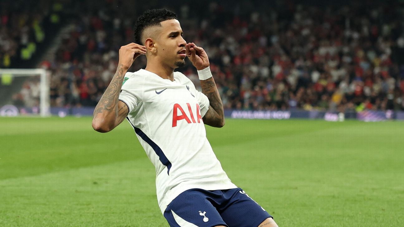 Sávio ยิงประเดิมให้ Tottenham ถล่ม Charlton 5-1 ใน Carabao Cup รูปประกอบข่าวฟุตบอล