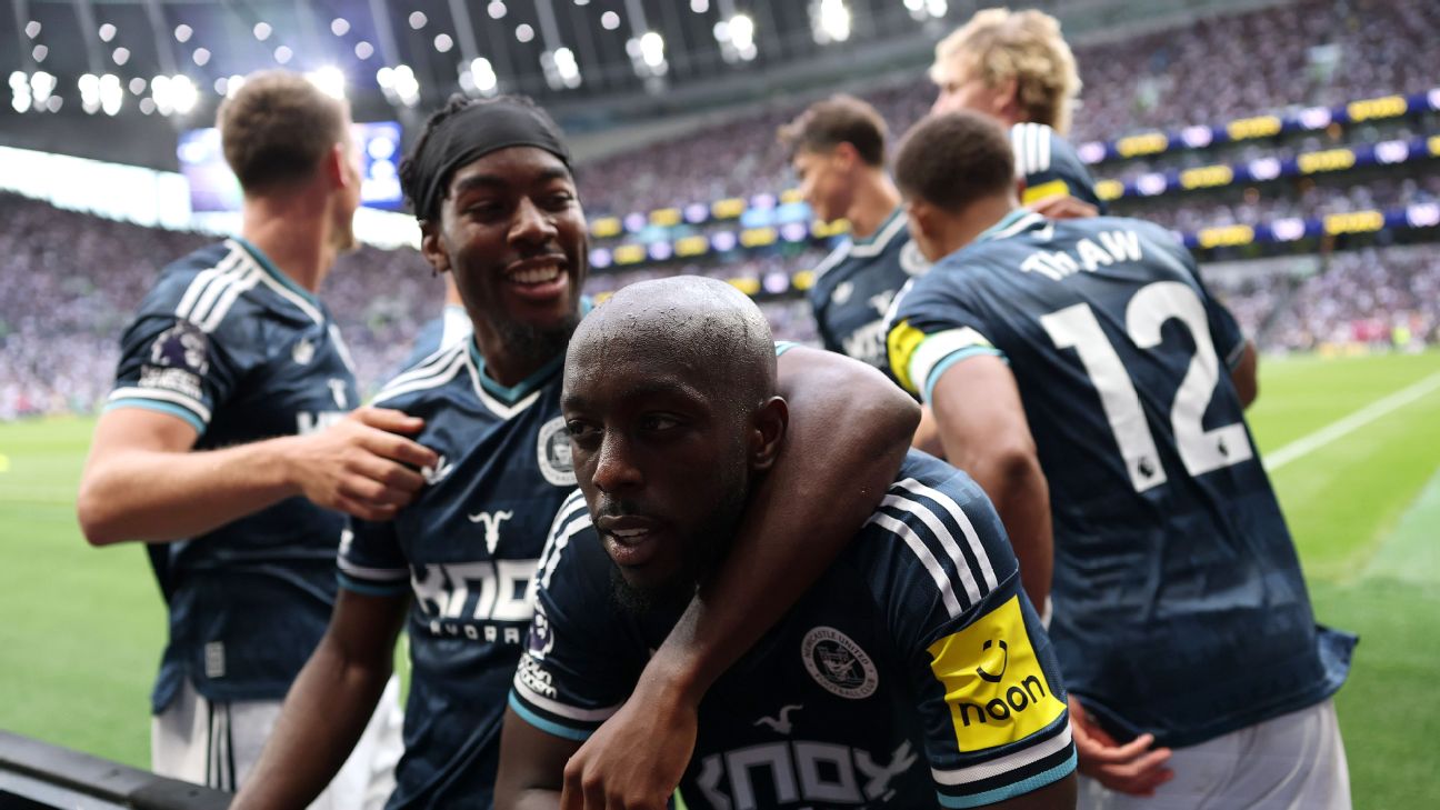 Yoane Wissa ฟอร์มแรงกับ Newcastle United หลังยิงได้แล้ว 2 นัดแรกของฤดูกาล 26-27 รูปประกอบข่าวฟุตบอล