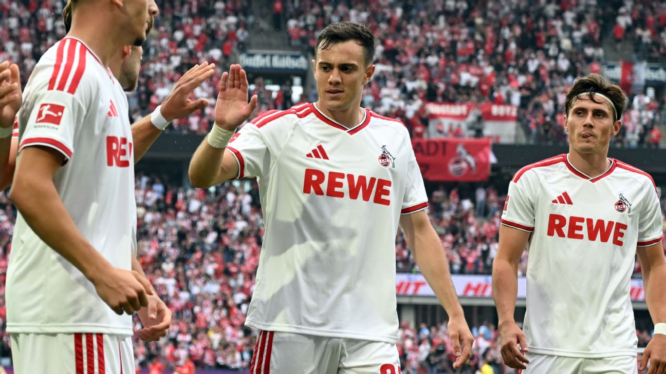 Paul Okon-Engstler ประเดิมบุนเดสลีกาให้ FC Cologne ชนะ TSG Hoffenheim 3-2 รูปประกอบข่าวฟุตบอล