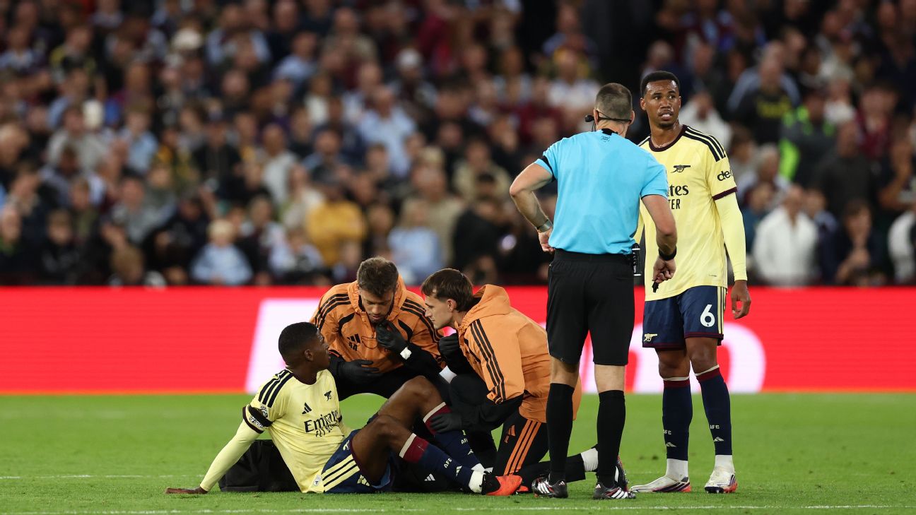 อาร์เตต้ายืนยันมอสเกร่าไม่หนัก หลังอาร์เซนอลบุกชนะวิลลา 1-0 รูปประกอบข่าวฟุตบอล