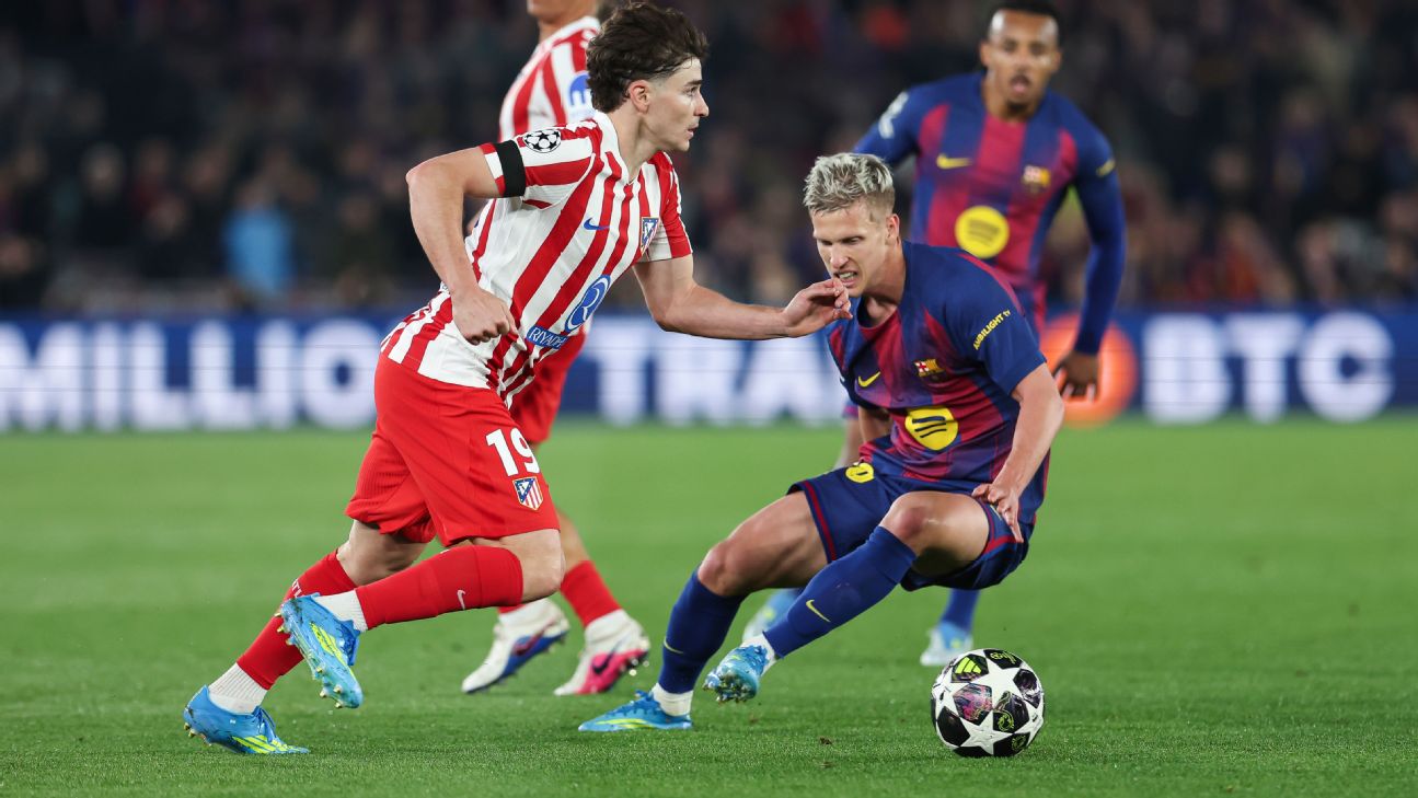 ดานี โอลโมไม่เข้าใจ Atlético Madrid ปิดทาง Barcelona เจรจา Julián Álvarez รูปข่าวฟุตบอล