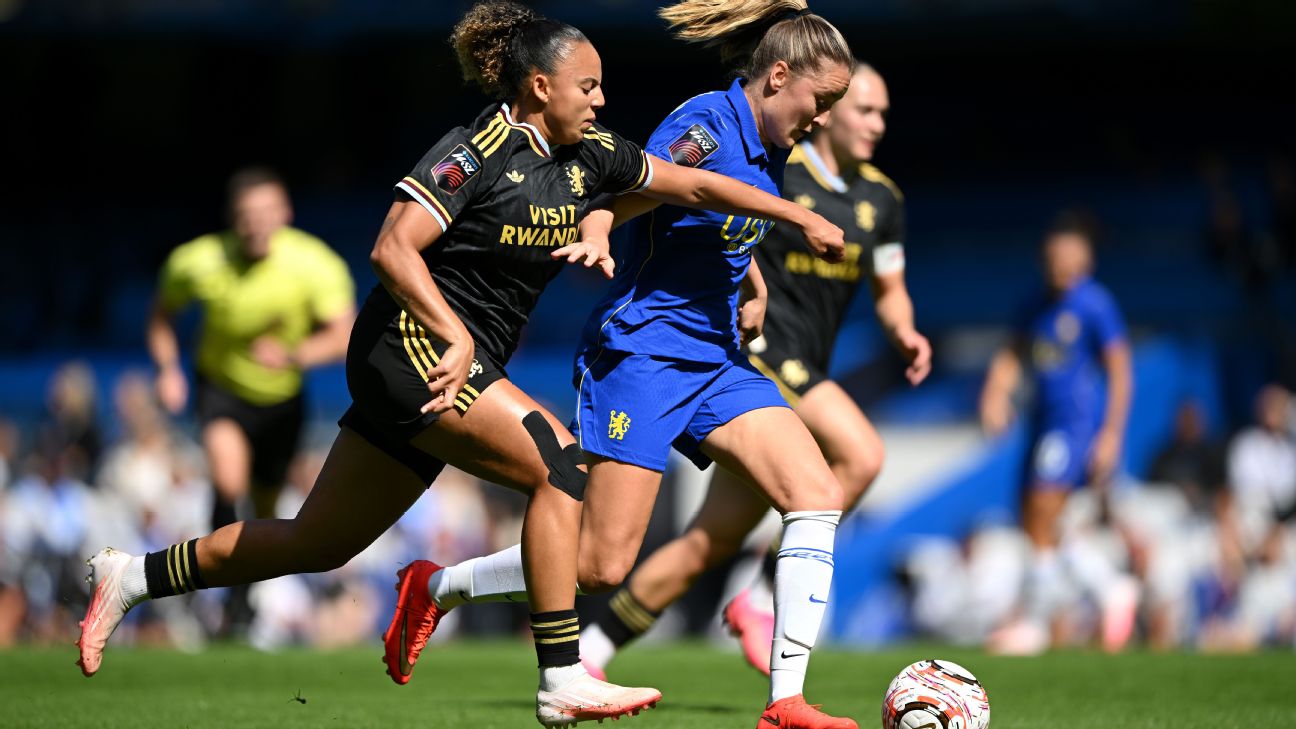 เชลซีเสมอแอสตัน วิลลา 1-1 เปิดฤดูกาล WSL หลังผู้รักษาประตูสาวญี่ปุ่นโชว์ฟอร์มเด่น รูปประกอบข่าวฟุตบอล