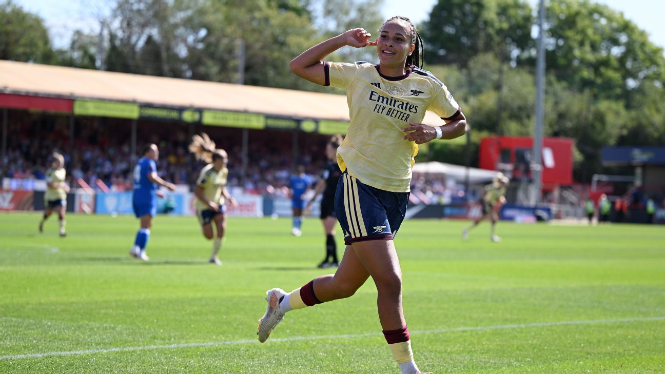 ลิซา เบาม์ ประเดิมประตู พาอาร์เซนอลชนะไบรท์ตัน 1-0 เปิดฤดูกาล WSL รูปประกอบข่าวฟุตบอล