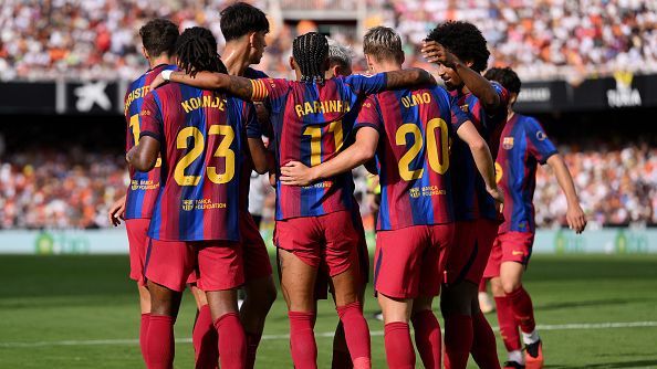 บาร์เซโลนา ถล่ม บาเลนเซีย 5-0 ฮันซี ฟลิค ชมฟอร์มเกือบสมบูรณ์แบบแต่ยังพัฒนาได้ รูปประกอบข่าวฟุตบอล