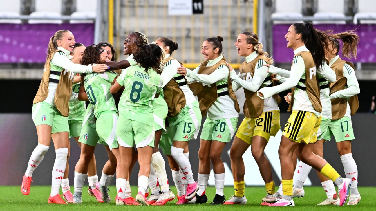 อิตาลีชนะสหรัฐฯ 2-1 ประเดิม U20 Women's World Cup ทำทีมอเมริกันตกที่นั่งลำบาก รูปประกอบข่าวฟุตบอล