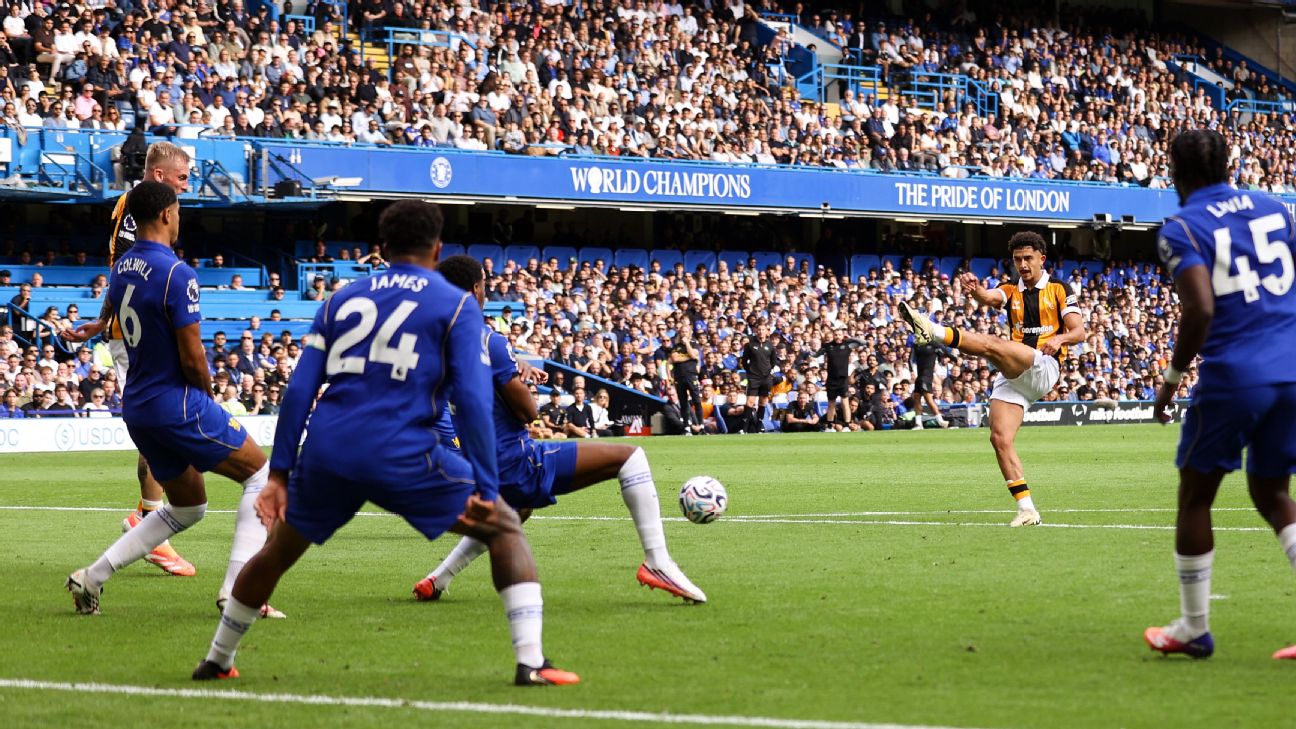 เชลซีเสมอฮัลล์ 2-2 ฮัลล์ยังไร้พ่ายพรีเมียร์ลีก รูปประกอบข่าวฟุตบอล