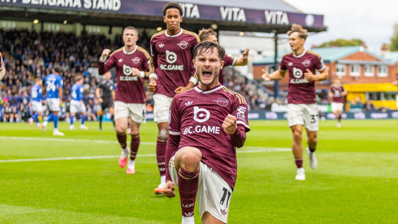 Leicester City ชนะ Stockport County 4-3 แต่ยังหนีวิกฤตใน League One ไม่พ้น รูปประกอบข่าวฟุตบอล