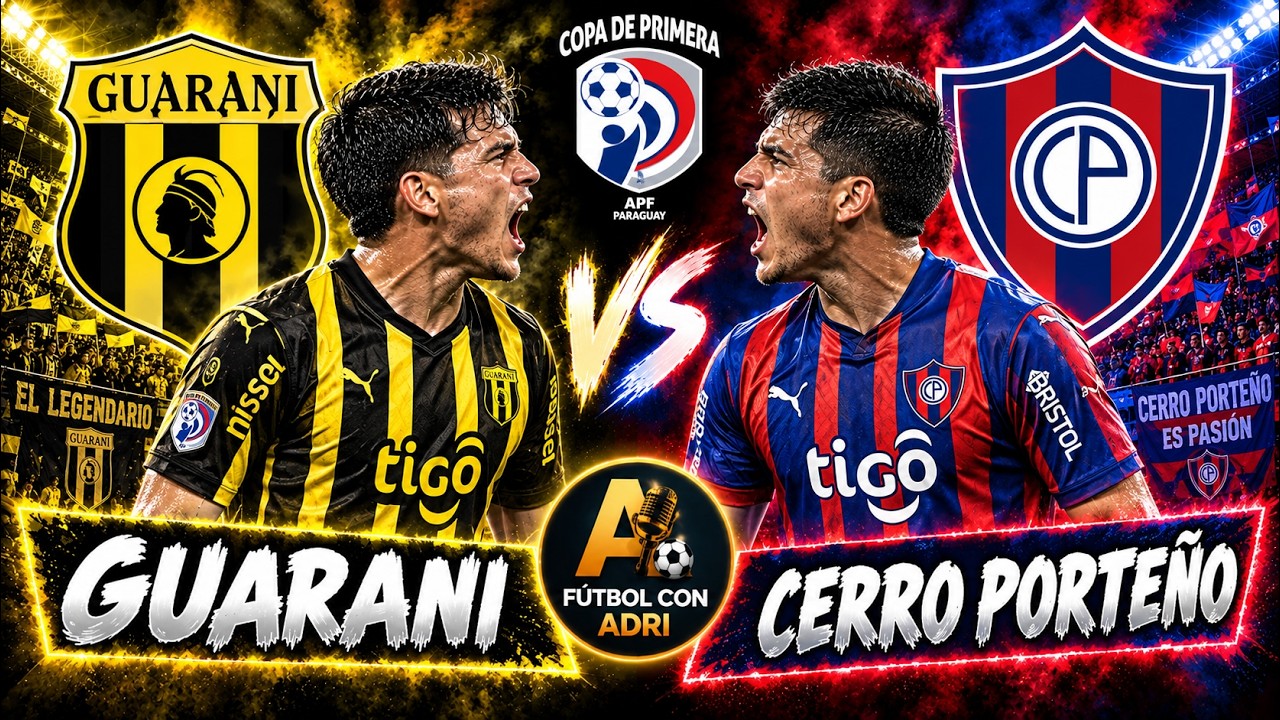 Guaraní vs Cerro Porteño ภาพวิดีโอไฮไลท์ฟุตบอล
