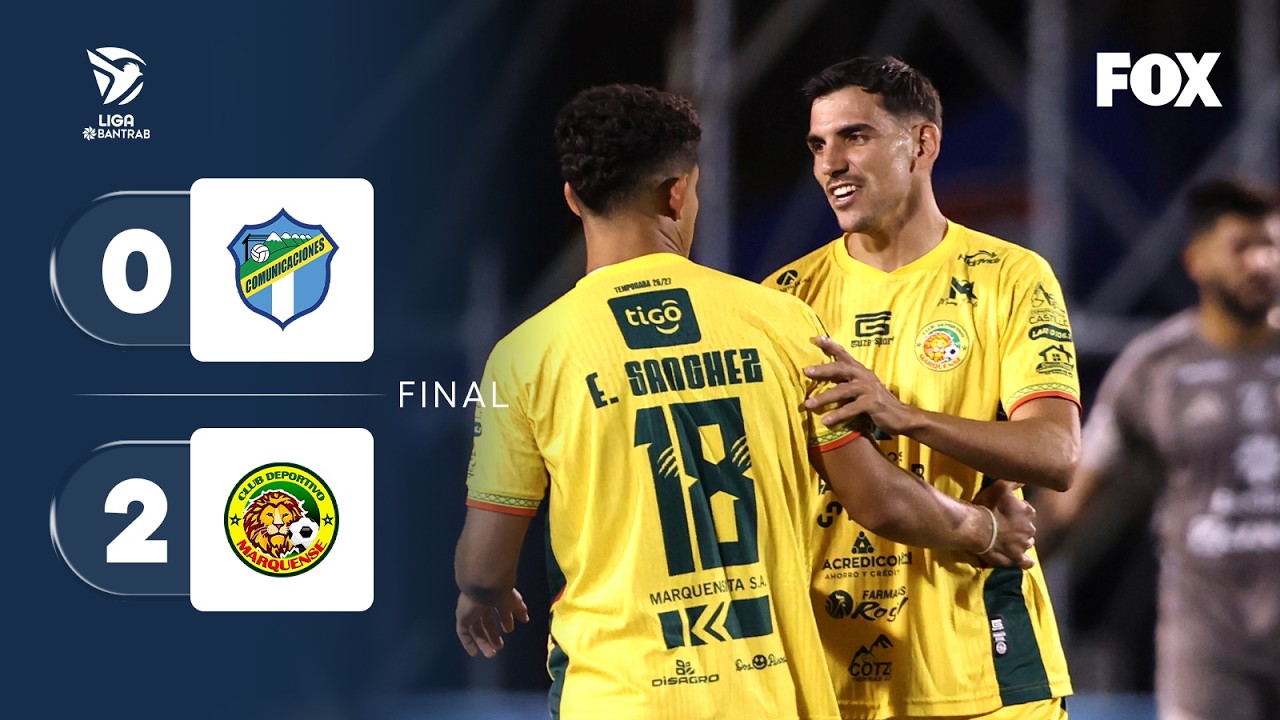 Comunicaciones vs Marquense วิดีโอฟุตบอล