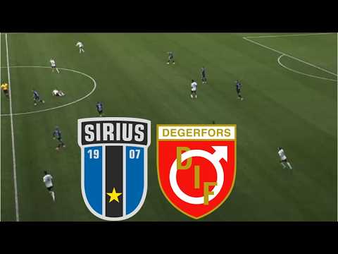 IK Sirius vs Degerfors IF ภาพถ่ายทอดสดฟุตบอล