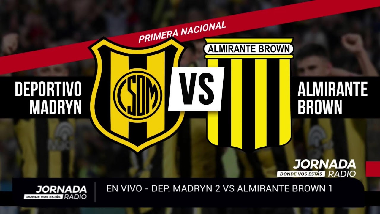 Almirante Brown vs Deportivo Madryn ภาพถ่ายทอดสดฟุตบอล