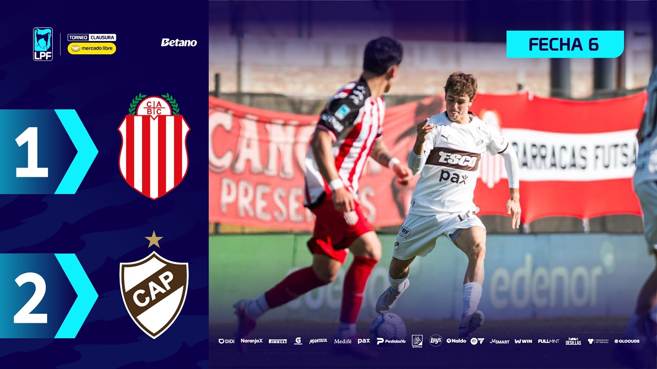 Barracas Central vs Platense ภาพวิดีโอไฮไลท์ฟุตบอล