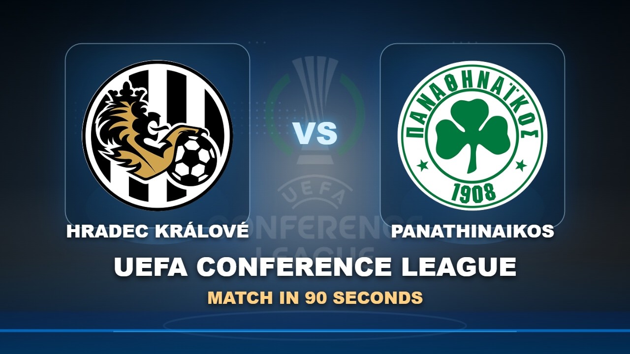 FC Hradec Králové vs Panathinaikos วิดีโอฟุตบอล