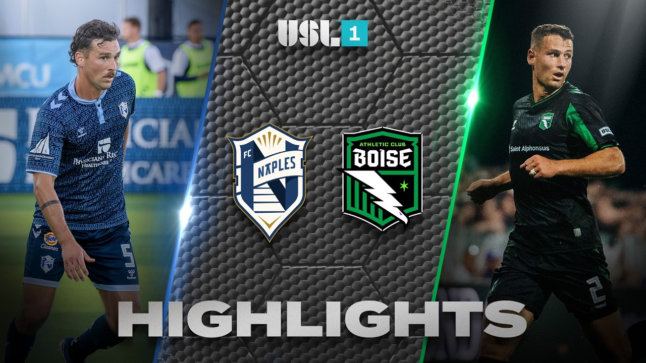 FC Naples vs Athletic Club Boise ภาพวิดีโอไฮไลท์ฟุตบอล