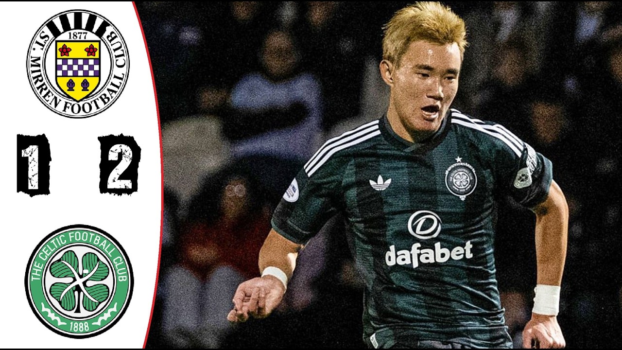 St Mirren vs Celtic ภาพวิดีโอไฮไลท์ฟุตบอล