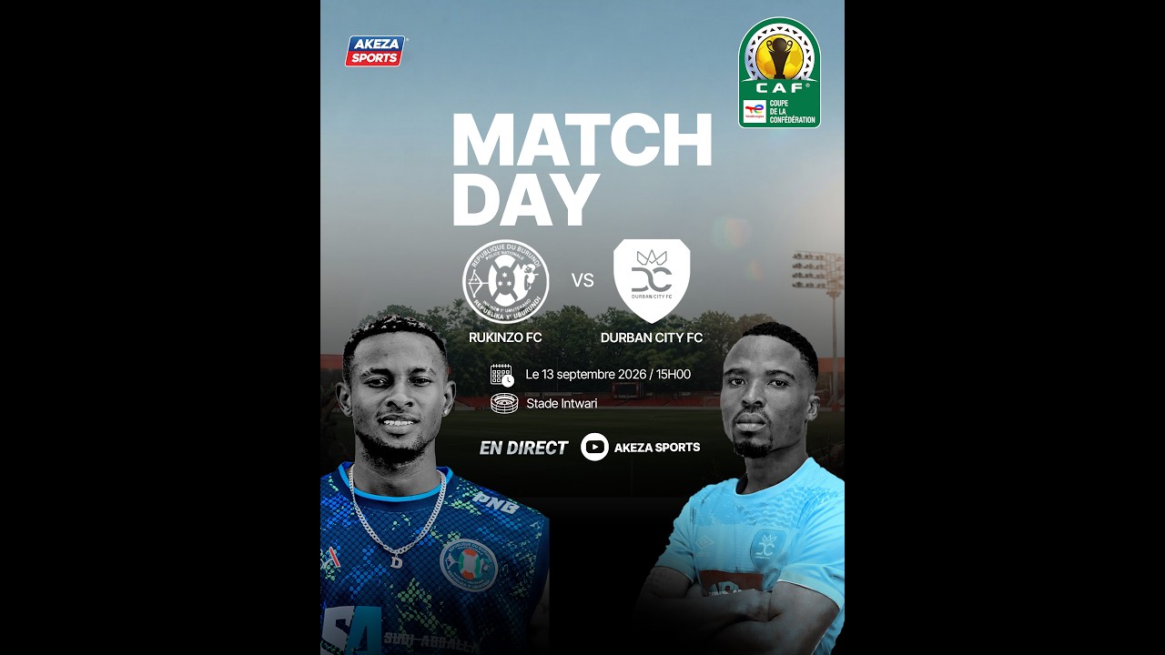 Rukinzo vs Durban City ภาพถ่ายทอดสดฟุตบอล