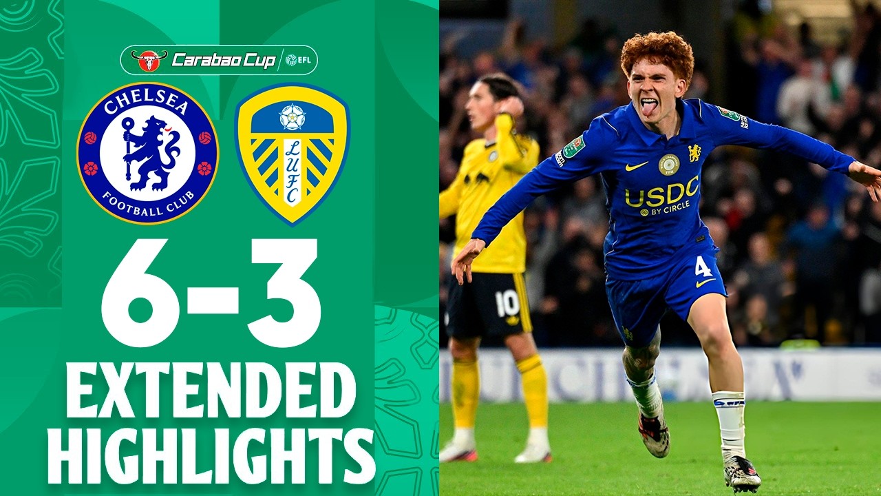 Chelsea vs Leeds United วิดีโอฟุตบอล