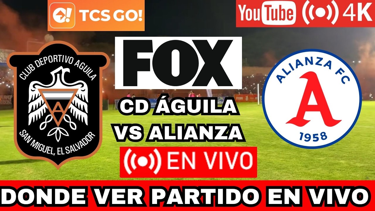 Águila vs Alianza FC ภาพถ่ายทอดสดฟุตบอล