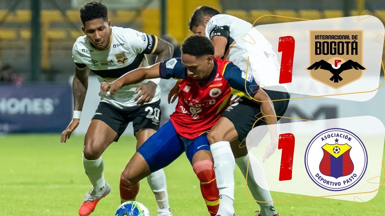 Internacional de Bogotá vs Deportivo Pasto ภาพวิดีโอไฮไลท์ฟุตบอล