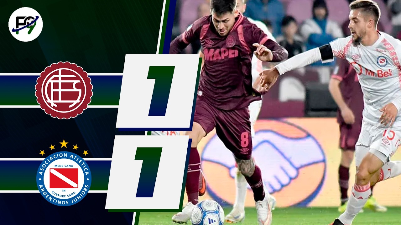 Lanús vs Argentinos Juniors ภาพวิดีโอไฮไลท์ฟุตบอล
