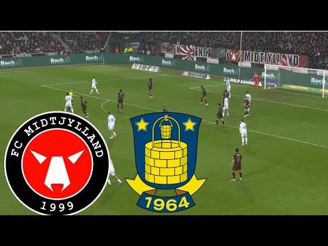 FC Midtjylland vs Brøndby IF ภาพถ่ายทอดสดฟุตบอล