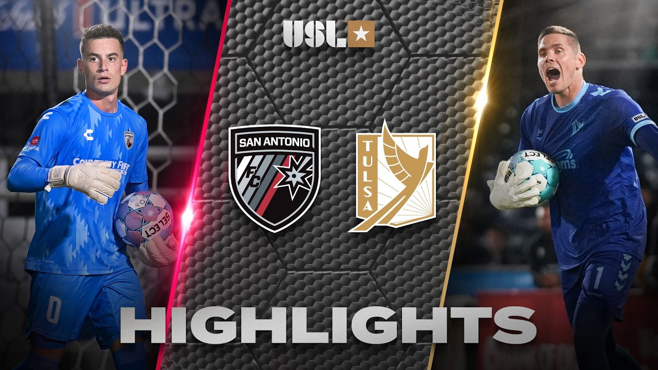 San Antonio FC vs FC Tulsa ภาพวิดีโอไฮไลท์ฟุตบอล
