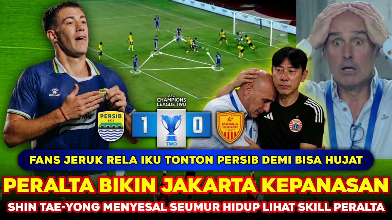 Persib vs Manila Digger วิดีโอฟุตบอล