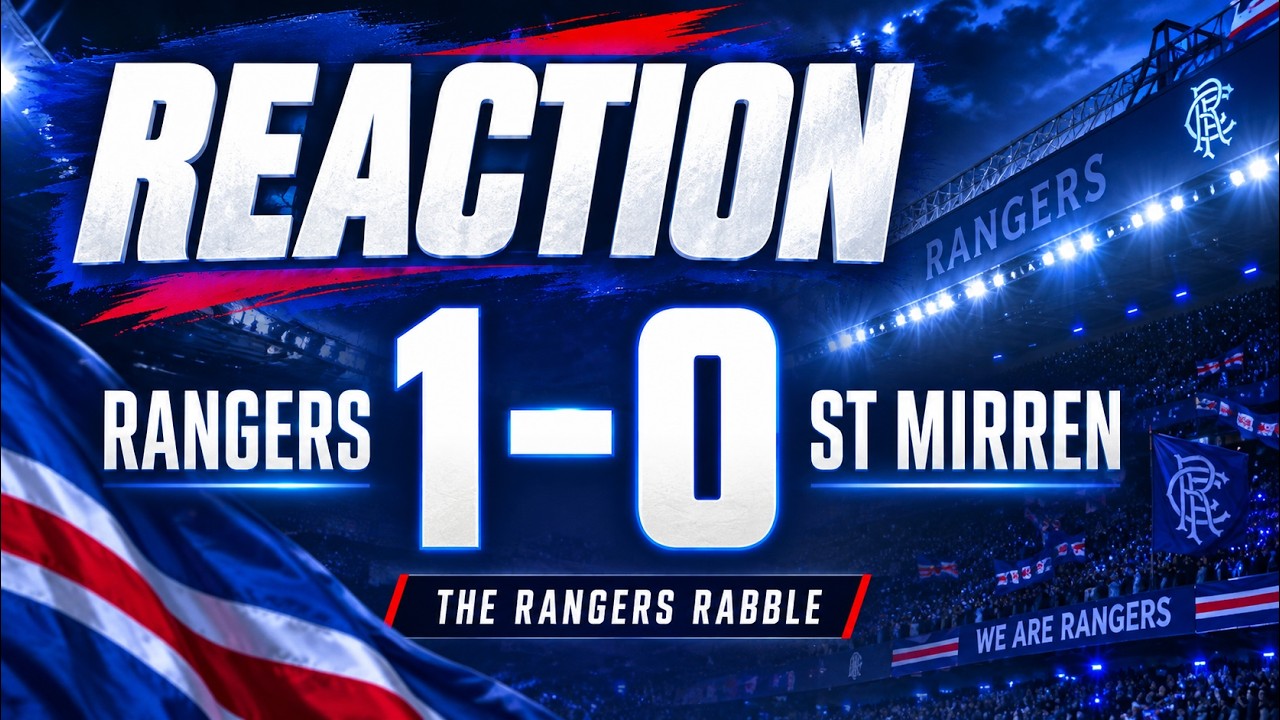 Rangers vs St Mirren ภาพวิดีโอไฮไลท์ฟุตบอล