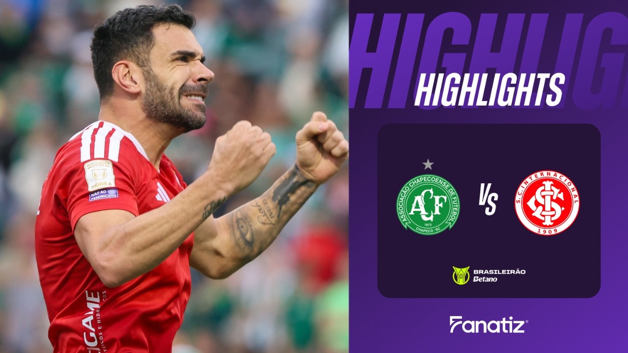Chapecoense vs Internacional ภาพวิดีโอไฮไลท์ฟุตบอล