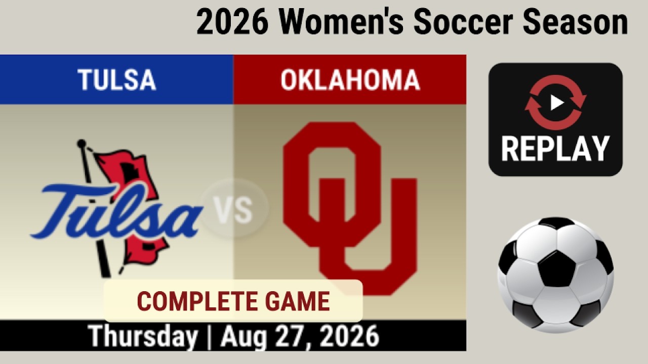 Oklahoma vs Tulsa วิดีโอฟุตบอล