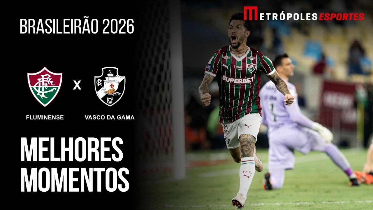Fluminense vs Vasco da Gama ภาพวิดีโอไฮไลท์ฟุตบอล