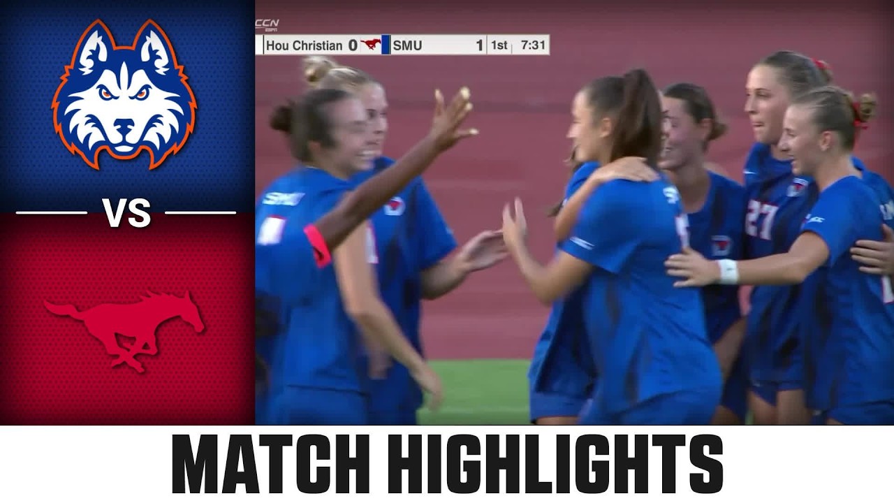 SMU vs Houston Christian ภาพวิดีโอไฮไลท์ฟุตบอล