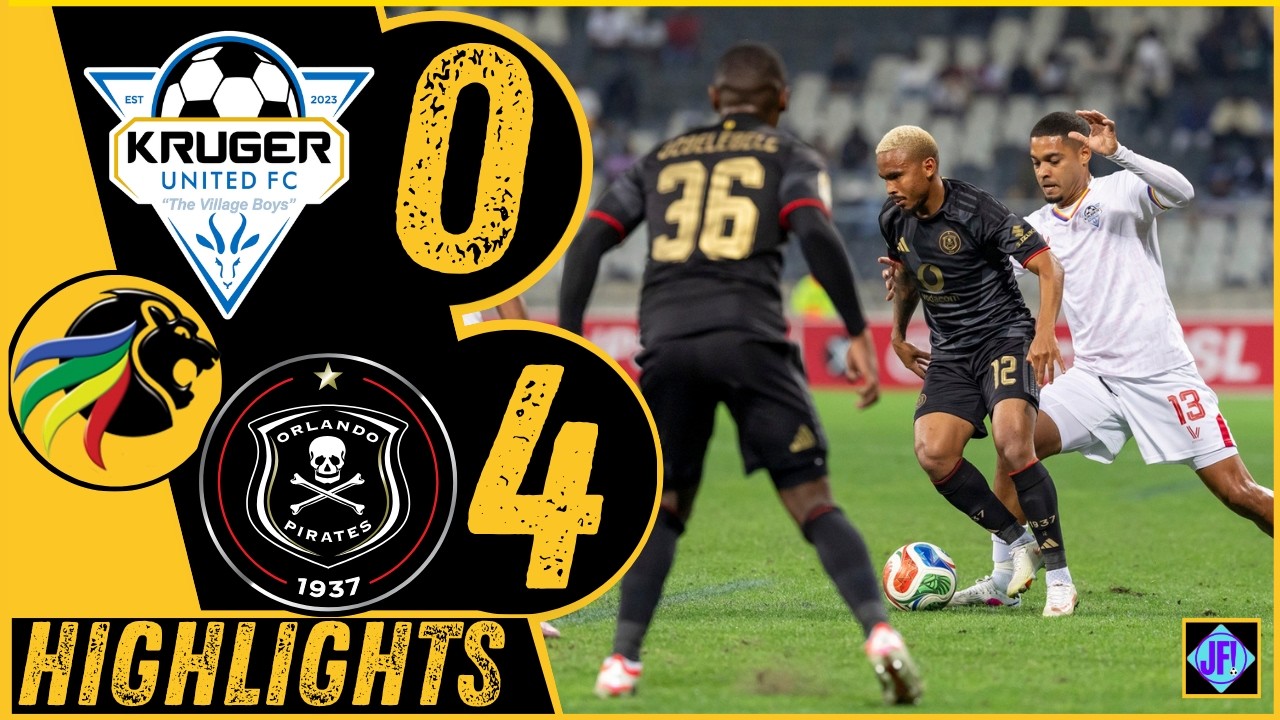 Kruger United vs Orlando Pirates วิดีโอฟุตบอล