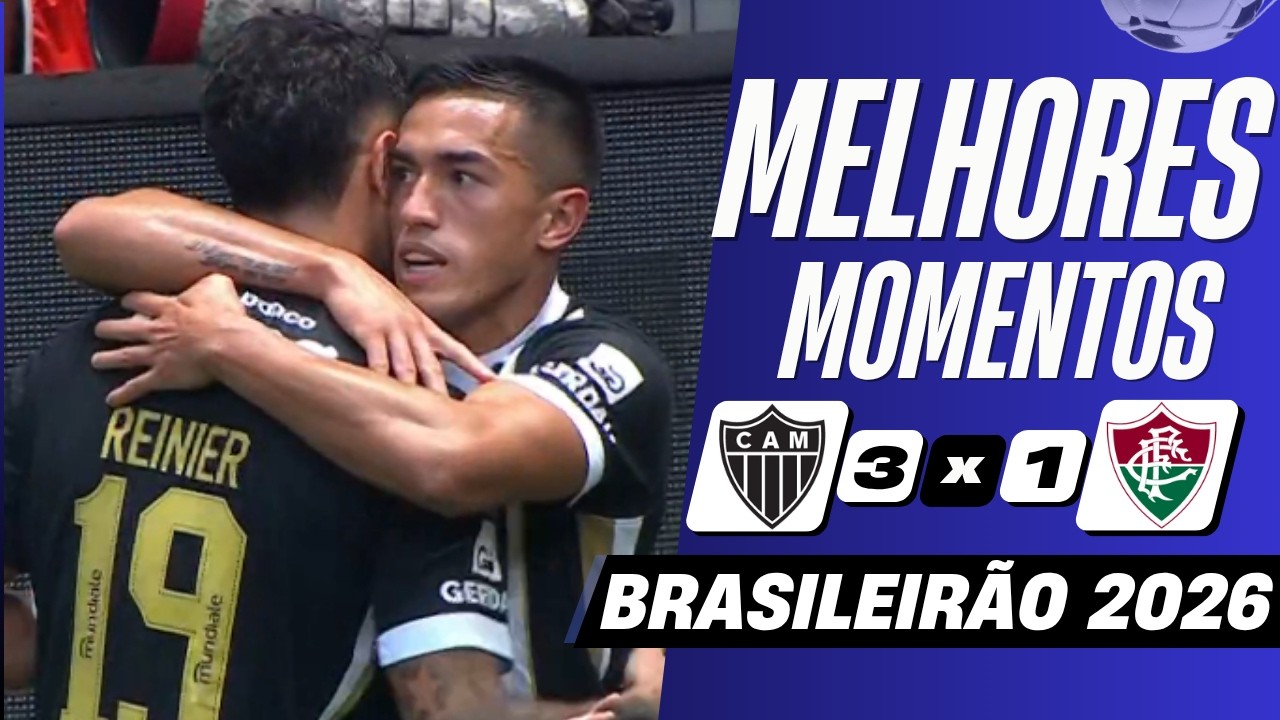 Atlético-MG vs Fluminense ภาพวิดีโอไฮไลท์ฟุตบอล