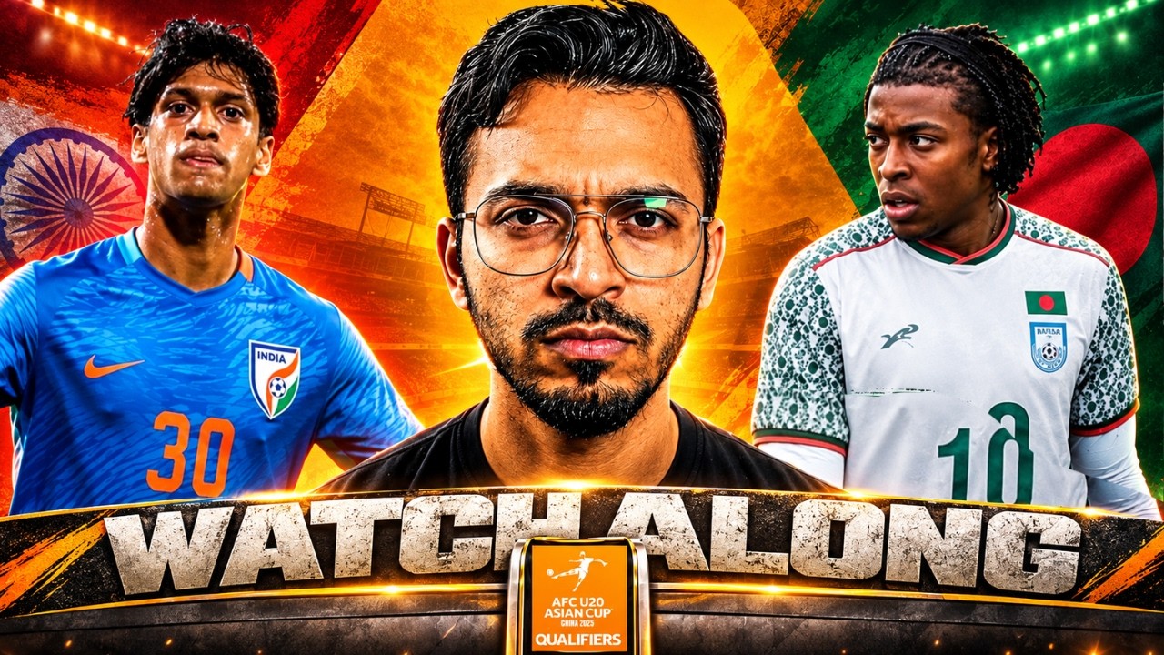 India u20 vs Bangladesh u20 | AFC U20 ASIAN CUP QUALIFIERS LIVE ภาพถ่ายทอดสดฟุตบอล