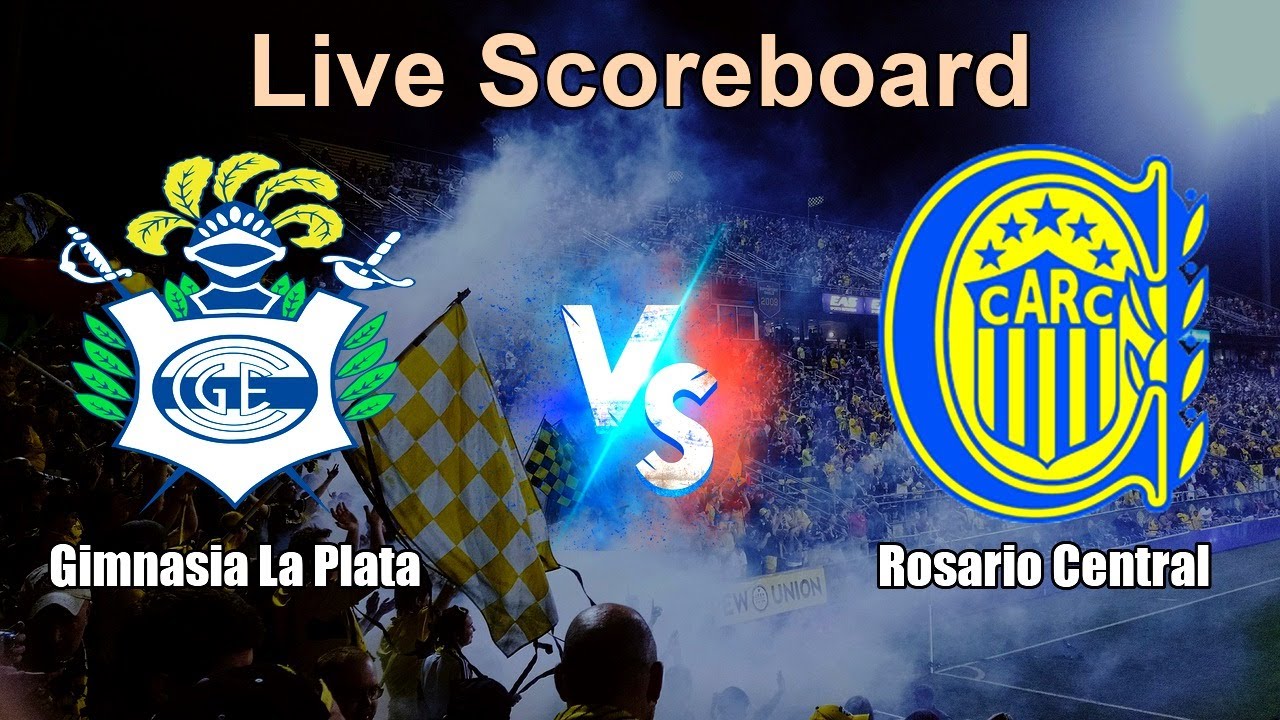 Rosario Central vs Gimnasia La Plata ภาพถ่ายทอดสดฟุตบอล
