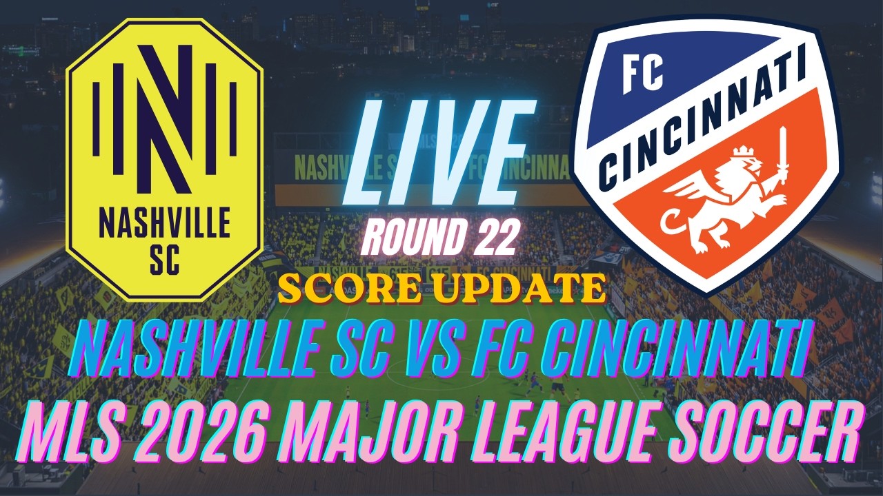Nashville SC vs FC Cincinnati ภาพถ่ายทอดสดฟุตบอล