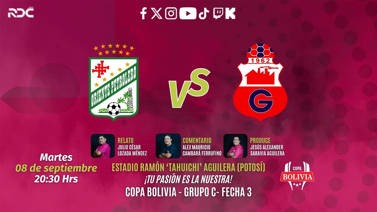 Oriente Petrolero vs Guabirá ภาพวิดีโอไฮไลท์ฟุตบอล