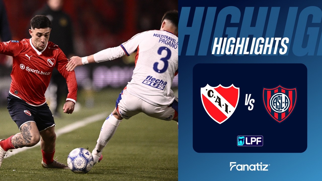 Independiente vs San Lorenzo ภาพวิดีโอไฮไลท์ฟุตบอล