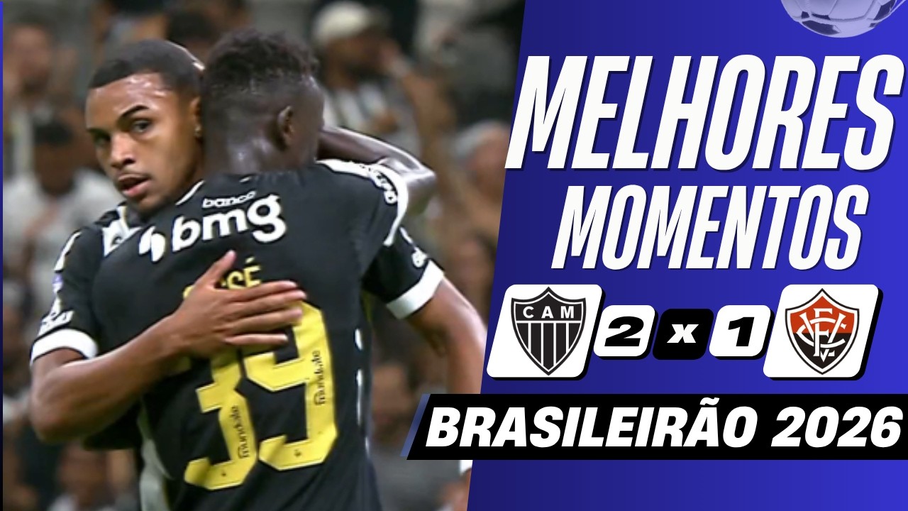 Atlético-MG vs Vitória ภาพวิดีโอไฮไลท์ฟุตบอล