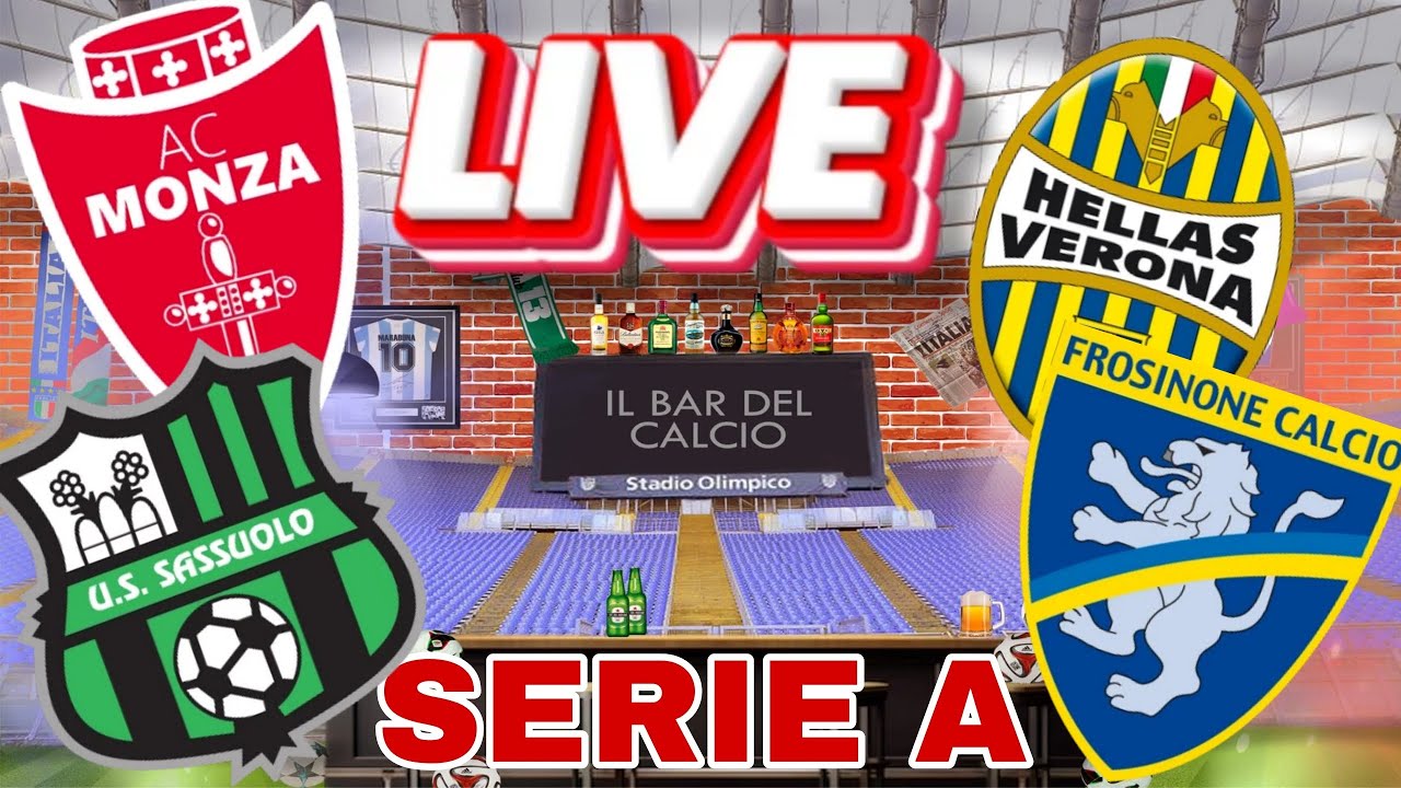 Sassuolo vs Frosinone ภาพถ่ายทอดสดฟุตบอล
