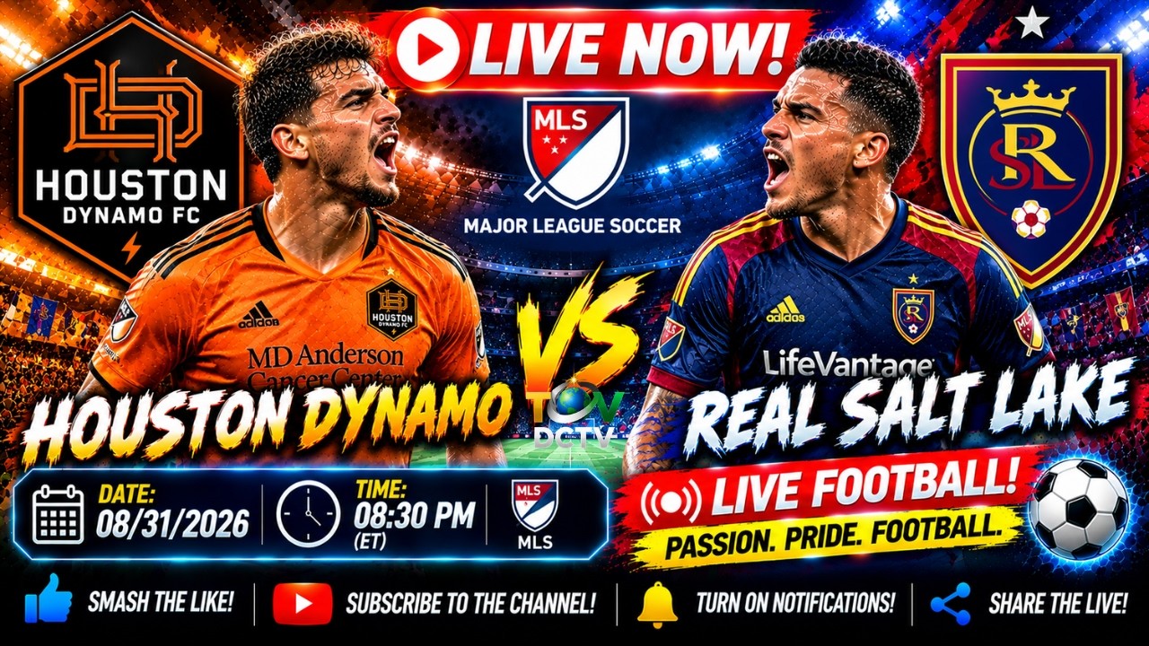 🔴 LIVE | HOUSTON DYNAMO vs REAL SALT LAKE | MLS 🇺🇸⚽🔥 | LIVE FOOTBALL ภาพถ่ายทอดสดฟุตบอล