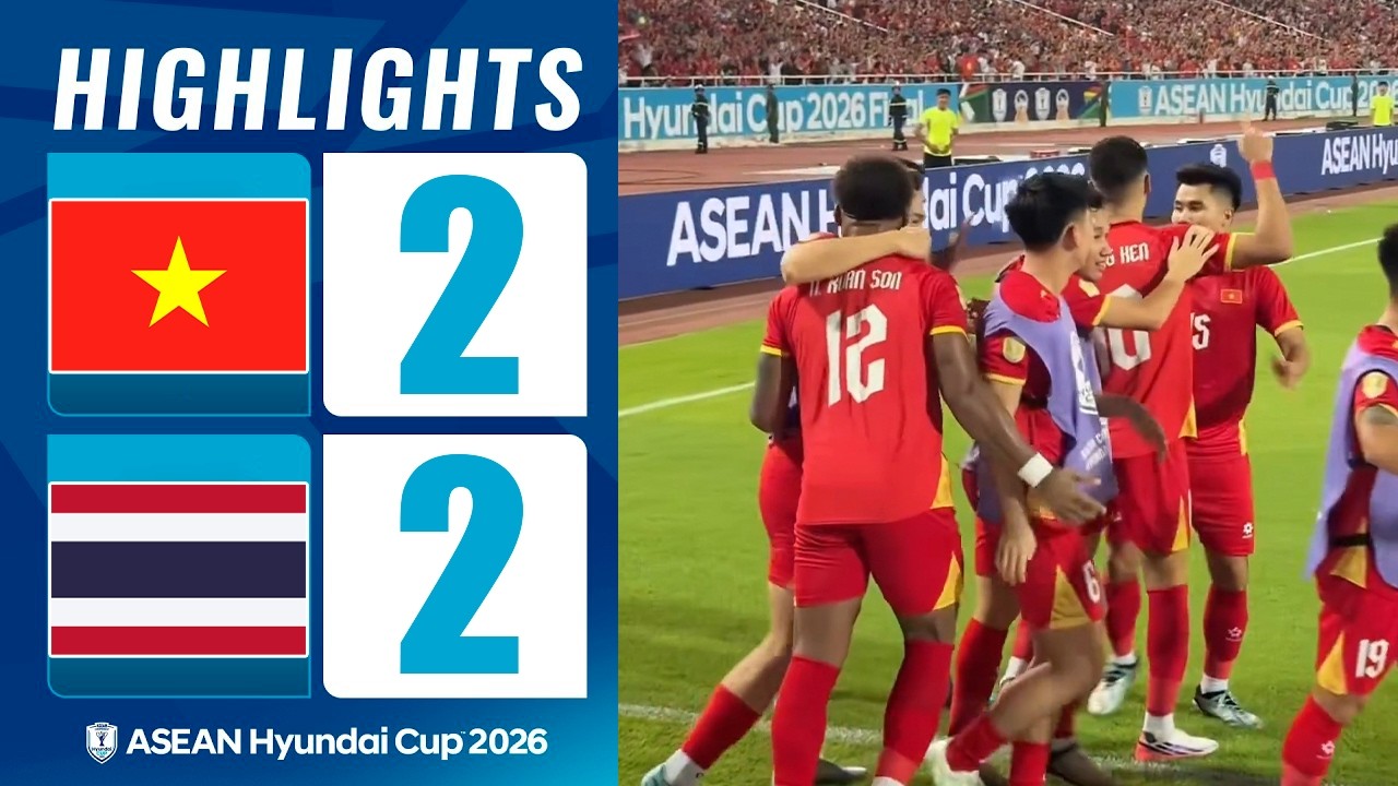 Vietnam vs Thailand วิดีโอฟุตบอล