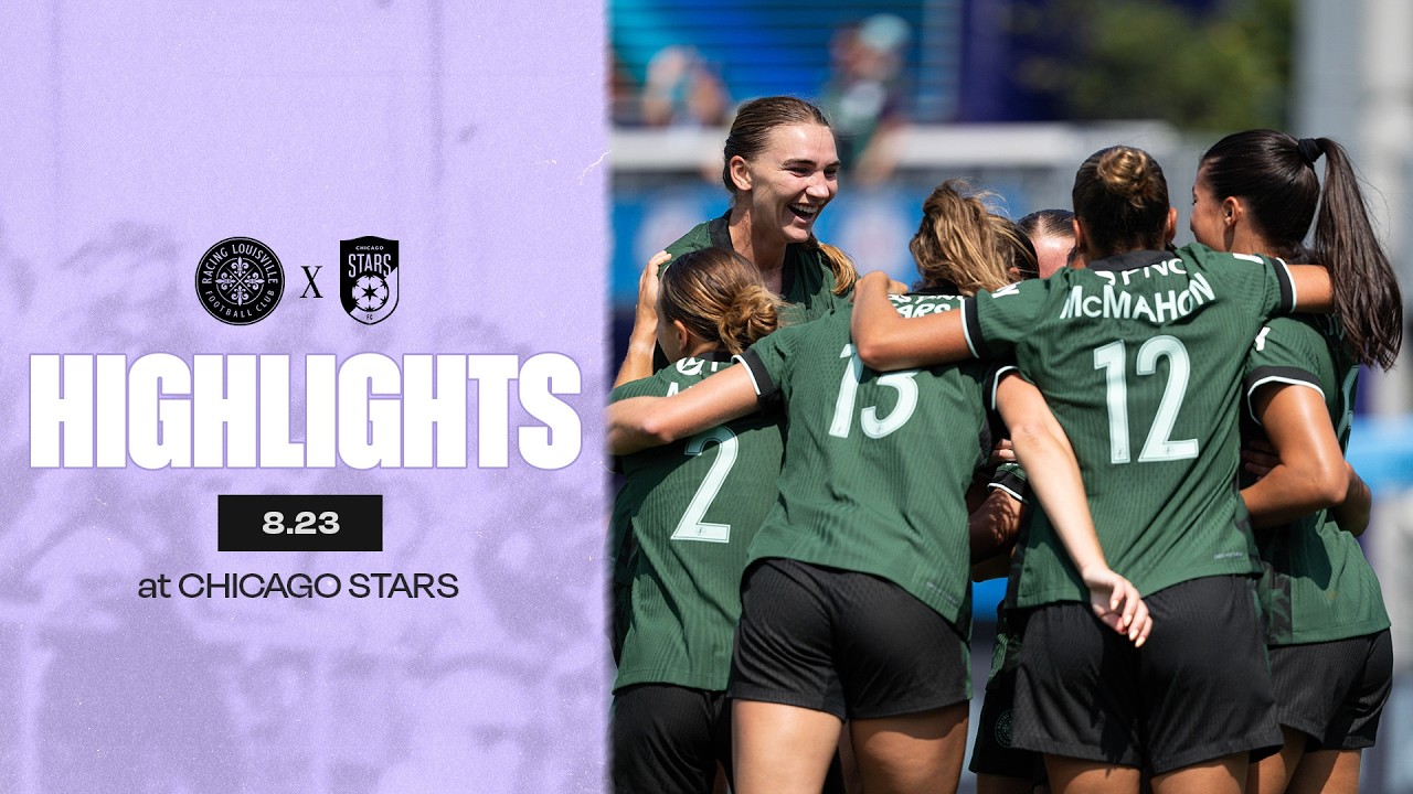 Chicago Stars FC vs Racing Louisville FC ภาพวิดีโอไฮไลท์ฟุตบอล
