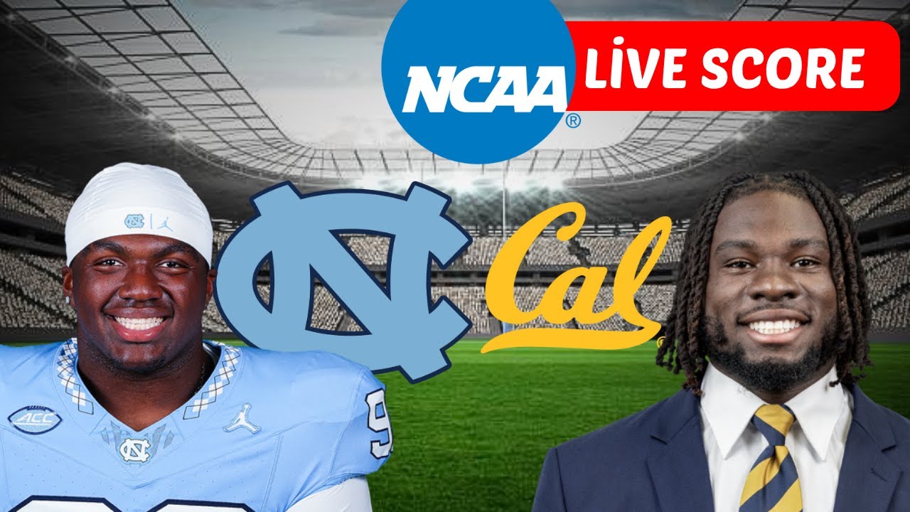 🔴 North Carolina Tar Heels vs California Golden Bears | EN VIVO NCAA Football | Live Score Update ภาพถ่ายทอดสดฟุตบอล