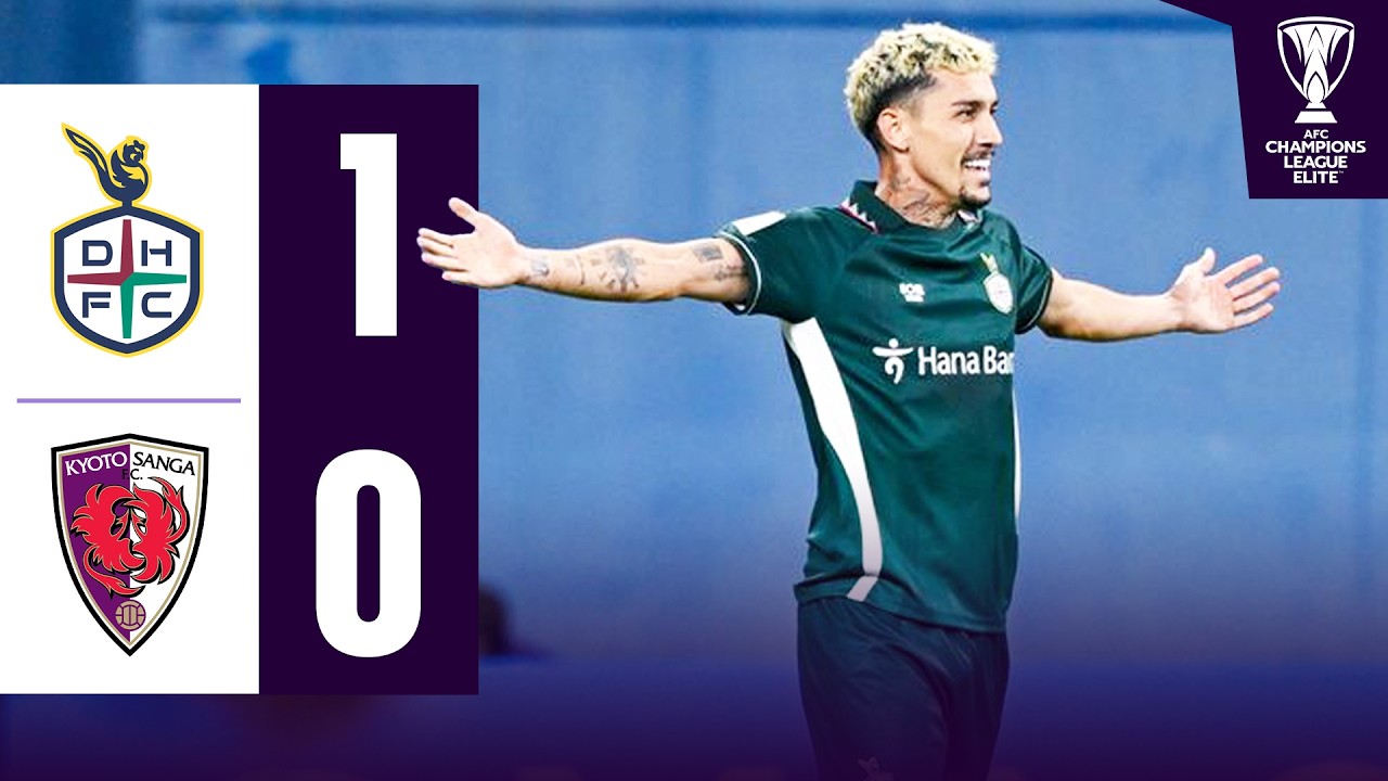 Daejeon Hana Citizen vs Kyoto Sanga วิดีโอฟุตบอล