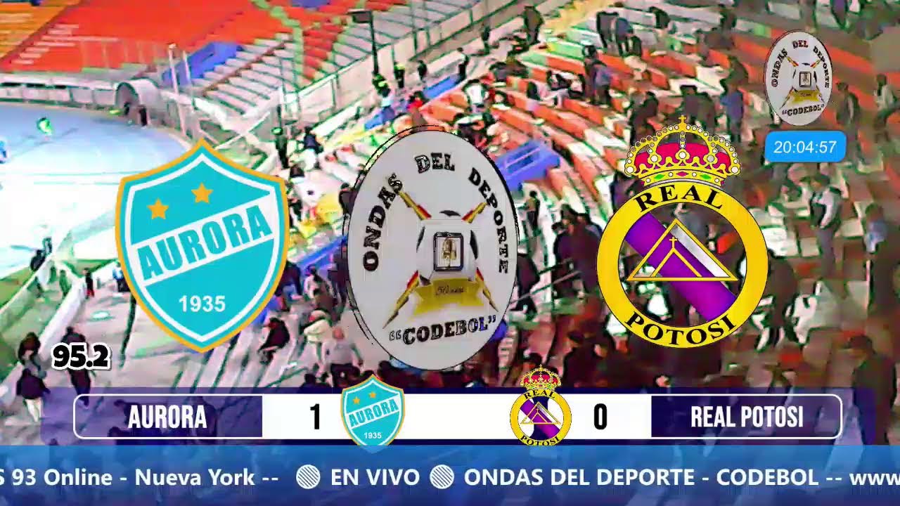 Aurora vs Real Potosí วิดีโอฟุตบอล