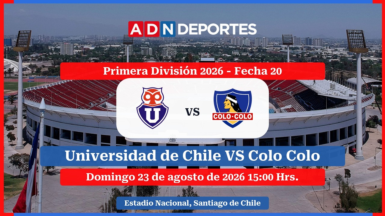 Universidad de Chile vs Colo Colo ภาพวิดีโอไฮไลท์ฟุตบอล